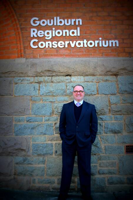 APPOINTED: Goulburn Regional Conservatorium director Paul Scott-Williams. Photo: Blake Selmes