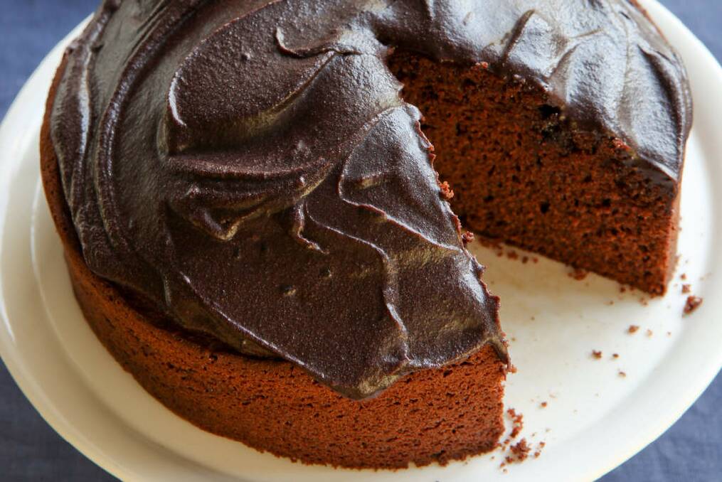 Fast and easy chocolate cake. Photo: Marina Oliphant