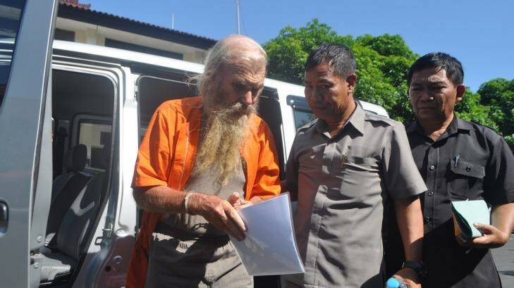 Australian man Robert Andrew Fiddes Ellis, currently in jail in Bali on child molestation charges. Photo: Supplied