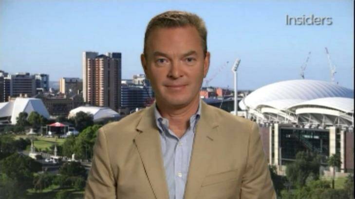 Turnbull minister Christopher Pyne on the ABC's Insiders October 23. Credit ABC Indiders Photo: ABC Insiders