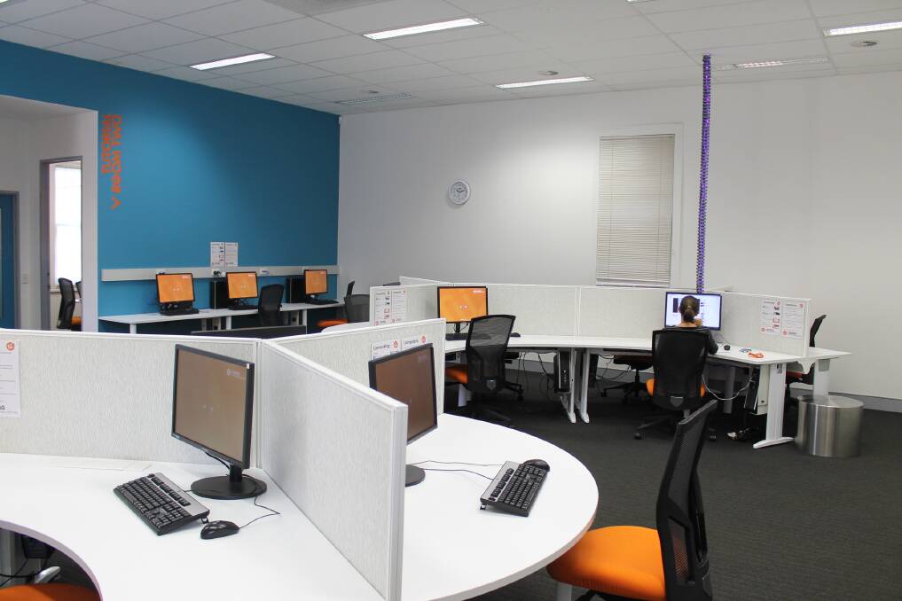FULLY EQUIPPED: Snowy Hydro contributed $500,000 to fit out the Cooma centre with PCs, video-conferencing facilities, a study area and kitchenette.