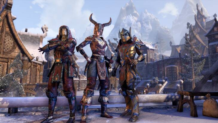 <i>The Elder Scrolls Online: Tamriel Unlimited</i> has the world and character creation of an <i>Elder Scrolls</i> game, but is a social-focused massively multiplayer online game at heart.
