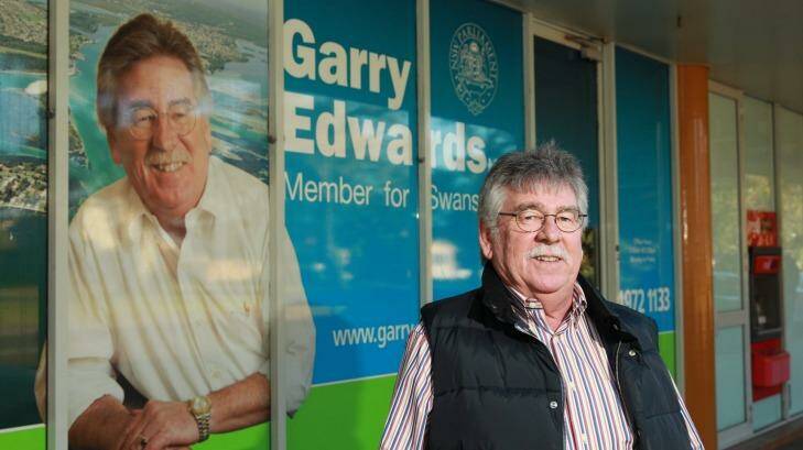 Sensational evidence: suspended Liberal MP Garry Edwards.  Photo: Ryan Osland
