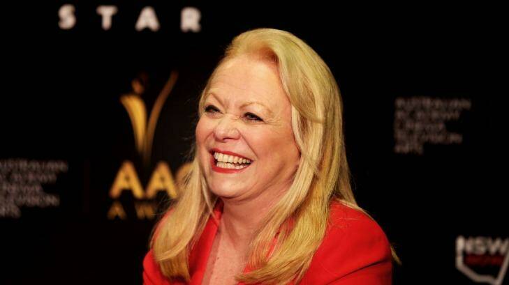 Jacki Weaver on the promo trail in Sydney this year. Photo: Kate Geraghty