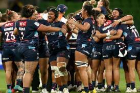The Melbourne Rebels brought their Super W campaign to a close with a shock win over Fijian Drua. (Rob Prezioso/AAP PHOTOS)