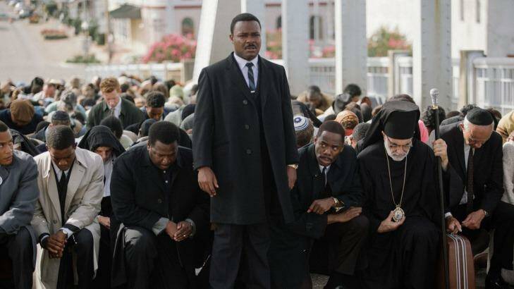 David Oyewolo as Martin Luther King in Selma.