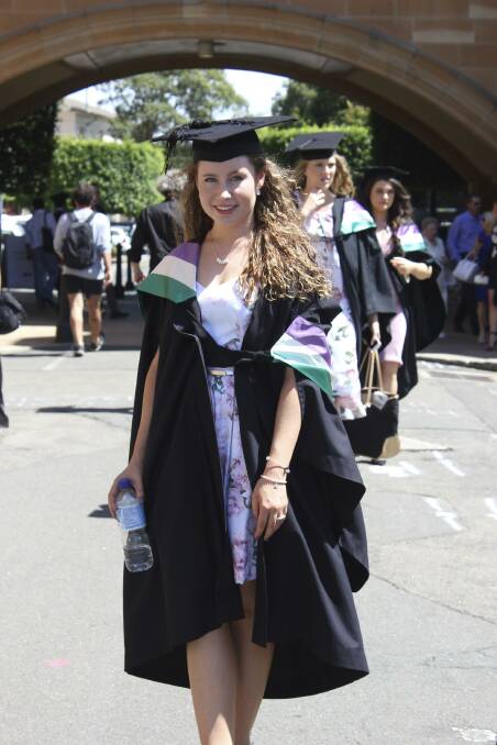 GRADUATE: Annie Cummins has an oral health degree from the University of Sydney. Photos supplied