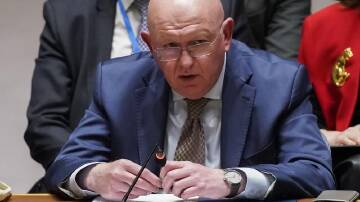 Russian envoy Vassily Nebenzia has vetoed a panel of experts monitoring North Korean sanctions. (EPA PHOTO)