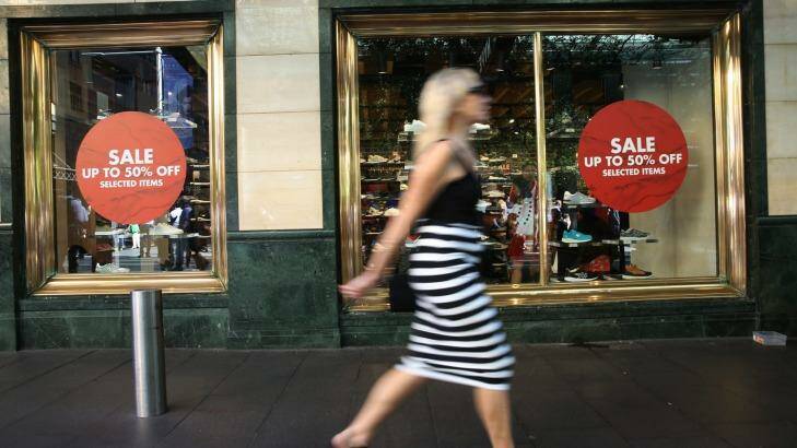 Seventy-five per cent of retail transactions are made by women in Australia. Photo: Louise Kennerley