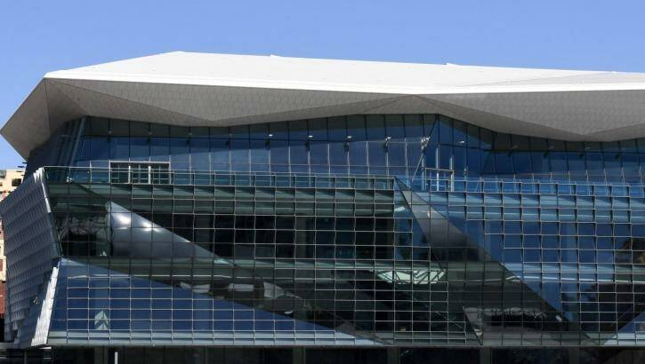 The Convention Centre is just one part of the International Convention Centre complex. Photo: Peter Rae
