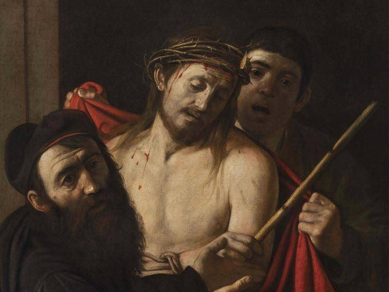 Caravaggio's Ecce Homo will go on show at Spain's Prado museum after the work was considered lost. (AP PHOTO)