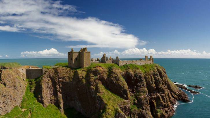 Stonehaven, Scotland: Home to the ruins of Dunnotar Castle, and the deep fried Mars bar. Photo: iStock