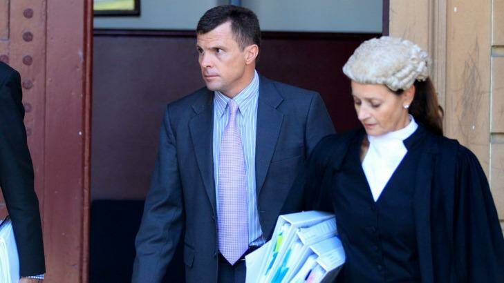 Paul Mulvihill, pictured with his former barrister Kate Traill, SC, is appealing against his conviction and sentence for the murder of his former lover Rachelle Yeo. Photo: Edwina Pickles