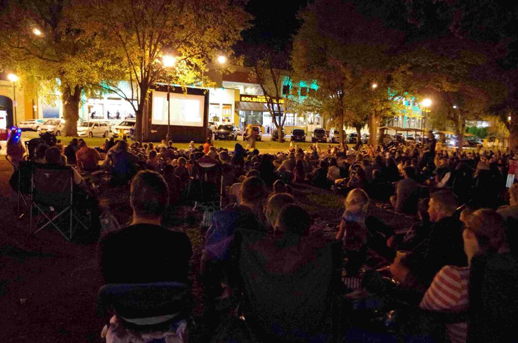 SEQUEL: The outdoor movies were so well-run in 2015, the council and police are agreeing to relax the the park liquor ban for the November 12 screening. Photo: Darryl Fernance
