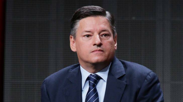 Netflix Chief Content Officer Ted Sarandos has defended the content deal with Adam Sandler, calling him 'an enormous international movie star'. Photo: Eric Charbonneau