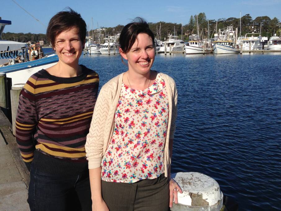 COAST VISIT: UTS researcher Dr Kate Barclay and study co-researcher, Dr Michelle Voyer, are visiting the Far South Coast this week. 