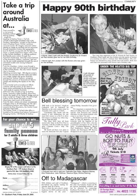 FLASHBACK EDITION: Goulburn Post, Friday June 24, 2005