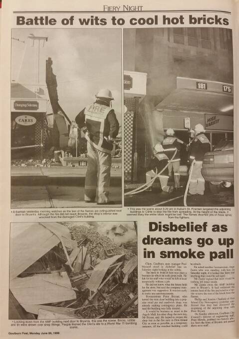 FLASHBACK: Fire at the old Knowlman's building, June 26, 1999