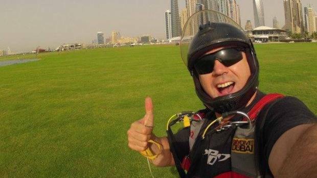 Skydiving Instructor, Tony Rokov, whose final act is credited with saving Elijah's life. Photo supplied.