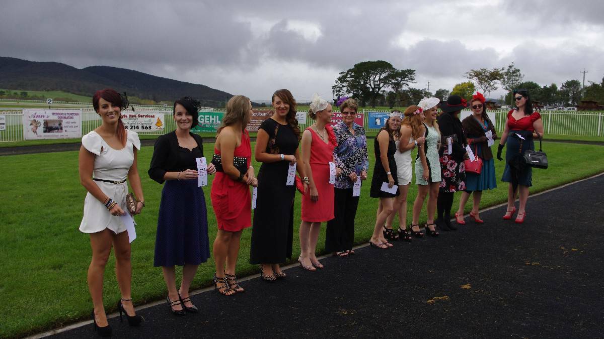 GOULBURN: Fashions in the field were a highlight of the Tradies and Ladies race meeting at Goulburn. Photo Goulburn Post.