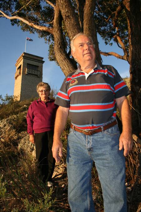 LEST WE FORGET: Keith and Marjorie Speer have undertaken extensive research on soldiers buried at The Forest Cemetery at Middle Arm. Some of the World War One servicemen are commemorated at Rocky Hill War Memorial, the ‘spiritual home’ of Goulburn’s Anzac Day.