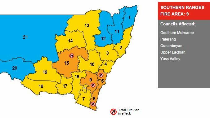 Total Fire Ban for first day of summer