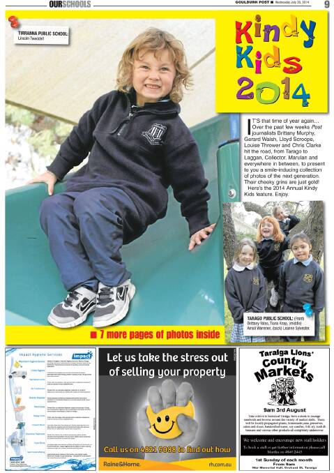 Goulburn region Kindy Kids 2014 | Feature