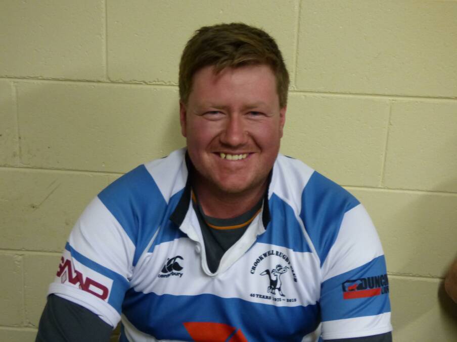 Crookwell Rugby Club president Adam Kennedy.