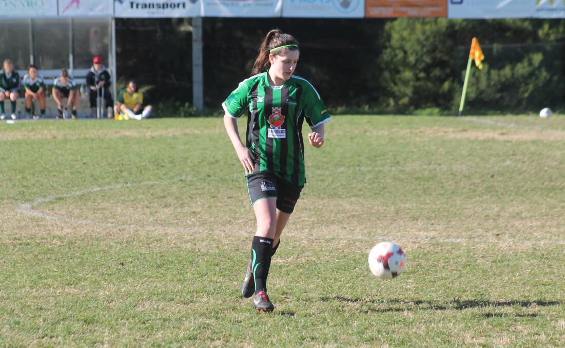 Monaro Panthers Women's Premier League player Julia Bedin was outstanding according to coach Tilly Carbone at Riverside Oval on Sunday. Photo: Joshua Matic.