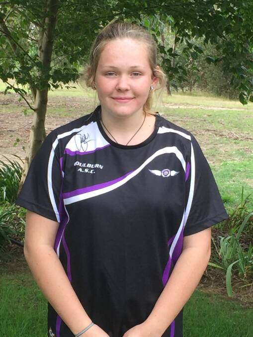 Megan Schweers who also qualified in two events for the NSW Country Championships. Photo supplied.