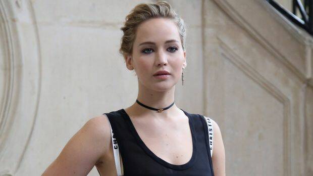 Jennifer Lawrence has condemned the Charlottesville violence.  Photo: AP
