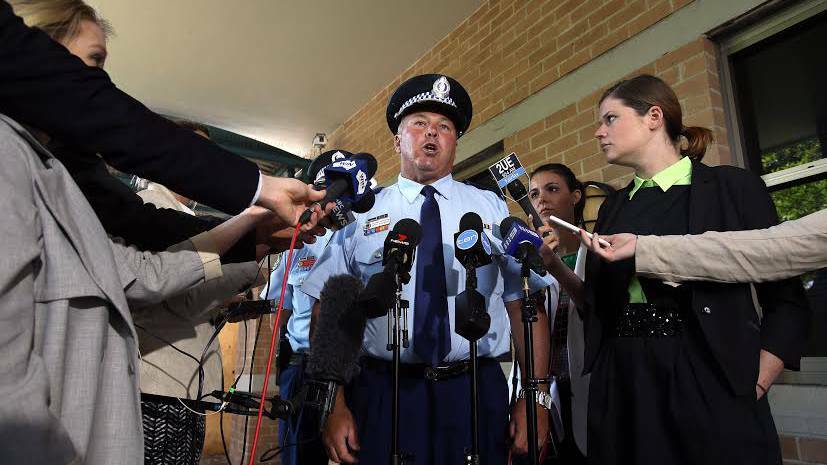 Assistant Commissioner Gary Worboys at a press conference recently. | Photo: Southern Highlands News