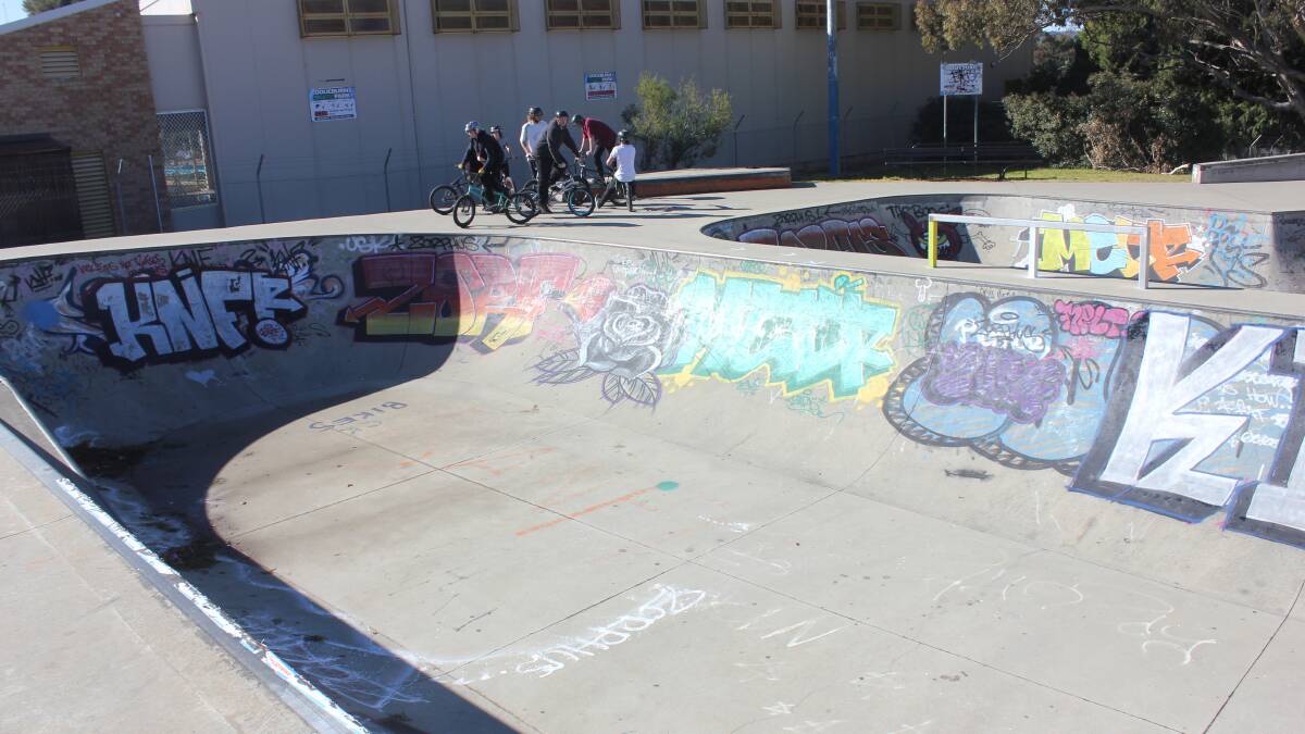 Skate park graffiti removal denied