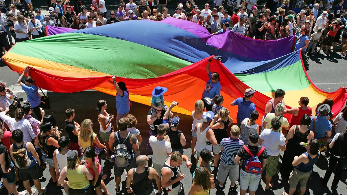 nnual Gay Pride March Takes Place In Melbourne, 2010. Photo: Scott Barbour/Getty Images