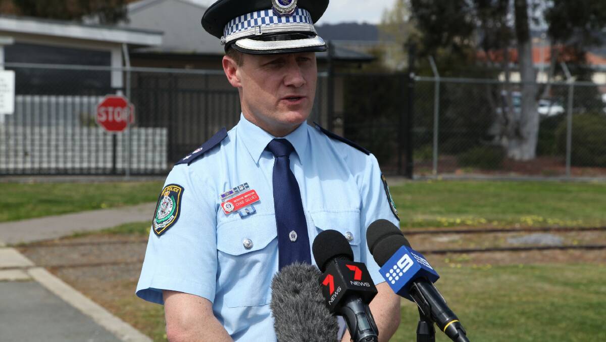 Hume LAC Acting Commander Superintendent Chad Gillies.