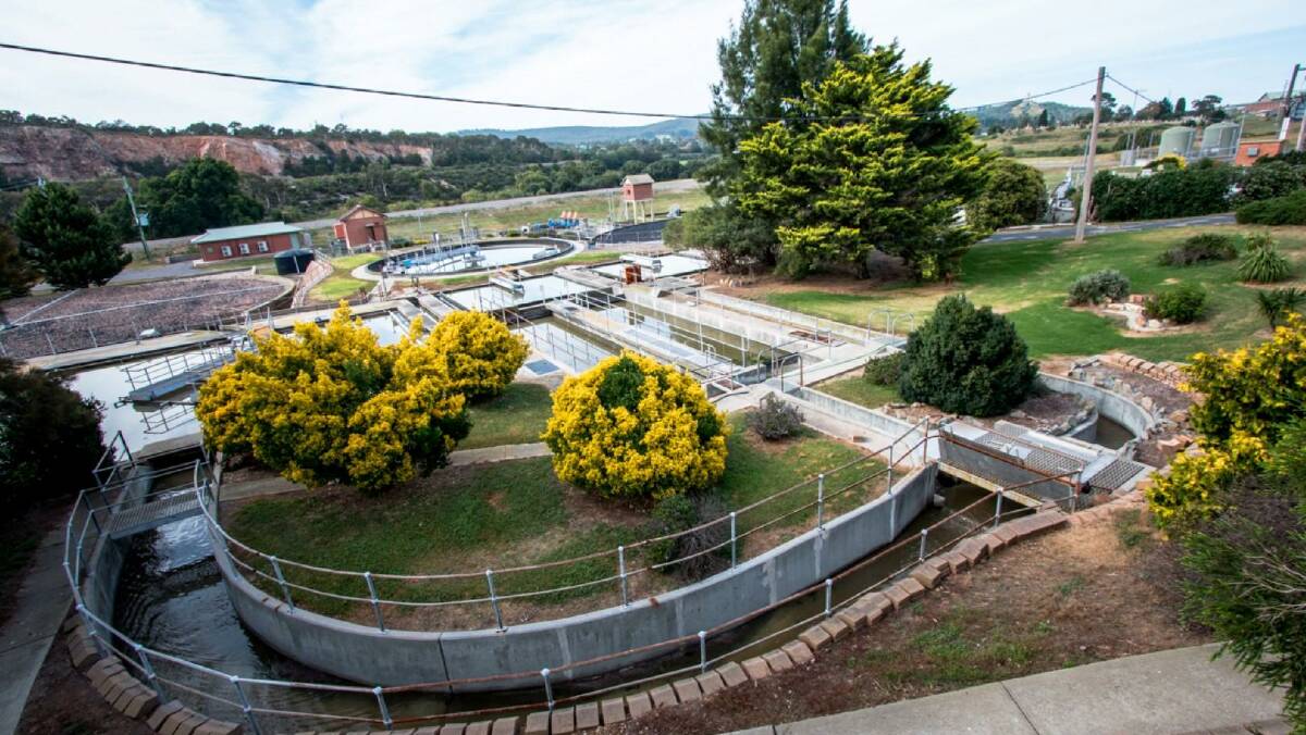 Goulburn's waste water treatment plant