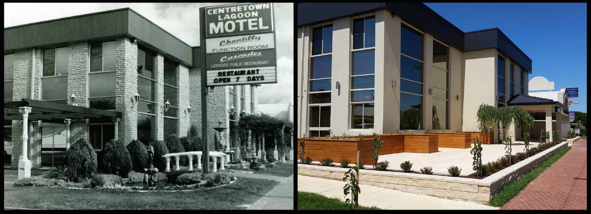  A before and after shot of Centretown’s exterior, the first from June 1994 and the second taken this month 