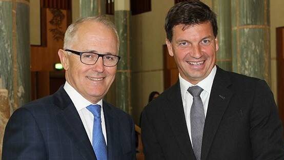 RECOGNITION: Communications Minister Malcolm Turnbull has congratulated in parliament Member for Hume Angus Taylor on his “powerful” campaign to fix mobile phone blackspots in Hume.

