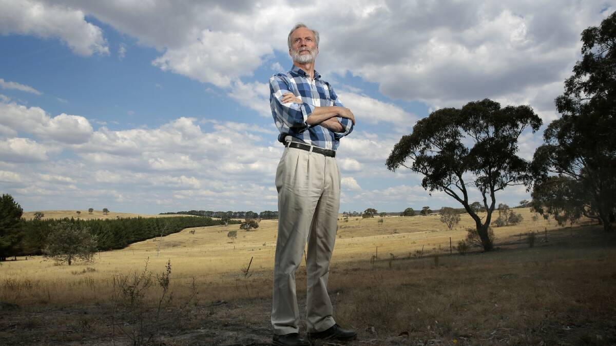 Palerang Council mayor Pete Harrison is unhappy with the final Fit For The Future reforms, pushing Palerang into the Queanbeyan shire. Photo: Jeffery Chan, The Canberra Times.