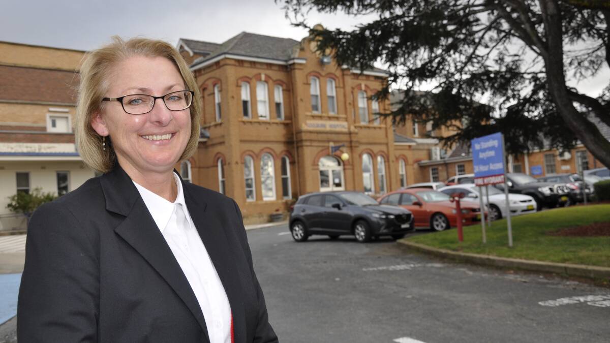 PLANNING AHEAD: Former Goulburn Health Services manager Kerry Hort is overseeing the $120 million Base Hospital redevelopment, which she says will replace ageing infrastructure and provide for the region well into the future. 