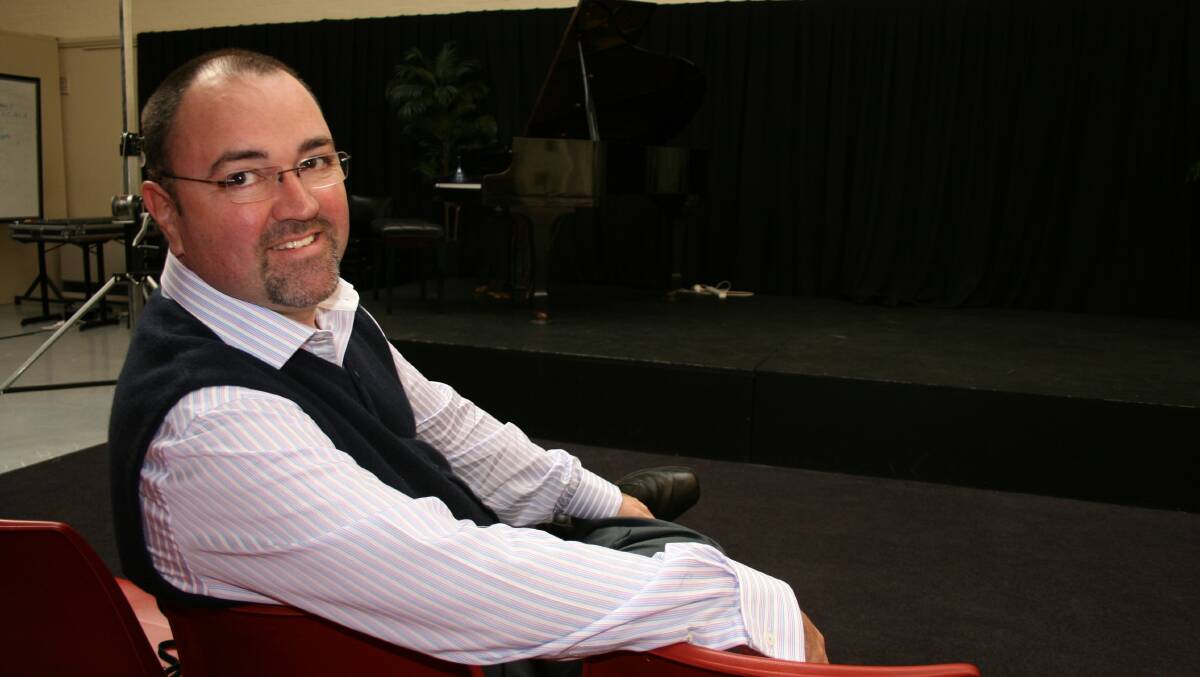 Goulburn Regional Conservatorium director Paul Scott-Williams, pictured here in 2012 when pushing the same issue.