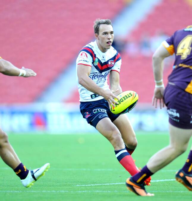 TYLER: Established NYC
player Tyler Cornish in a
game against the
Broncos under-20s side.
Photo: Sydney Roosters
Media.