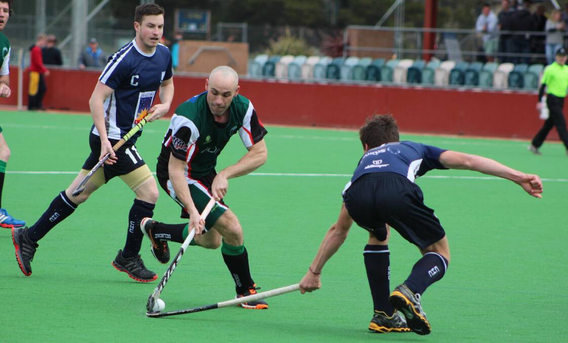 Glenn Turner goes on the attack during last weekend's 5-4 loss to Central. Photo: supplied