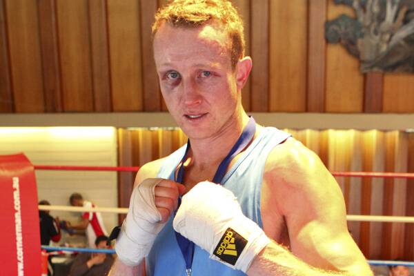 CAN PACK A PUNCH: Shaun Armitt is a hard man to knock down. Photo: Marcel Jendruch.