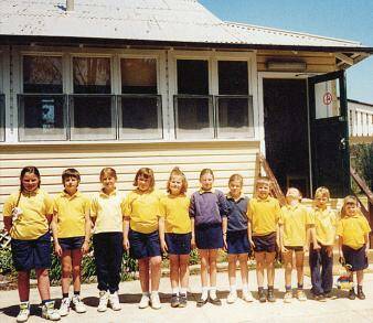 TREE-MENDOUS: The children of Five Mile Tree Public School, 1991.