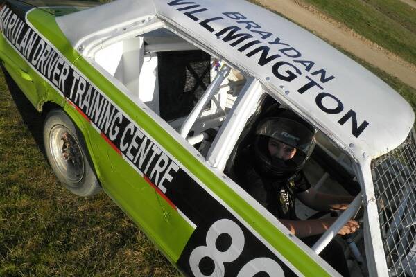 AWAY: Braydan Willmington enjoyed his first race at Horsham, Victoria.