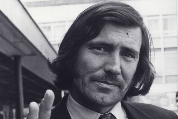 Lazenby pictured in about 1970. Fairfax Photographic.