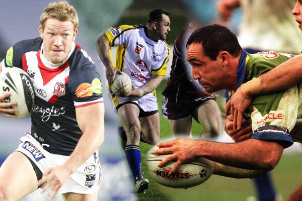 DRAWCARDS: Former Roosters rake turned Bulldogs captain James Aubusson, ex-Goulburn powerhouse Mick Dodson and Raiders legend Jason Croker will feature in the showpiece event.