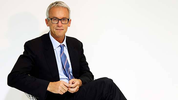 Comfortable position … FFA chief executive David Gallop has settled into his new role.
