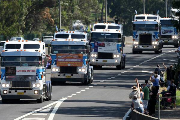 GOT YOUR EARS ON?: Truck drivers from across the country are making their way to Canberra at this very moment, wanting their voices to be heard. FILE PHOTO.